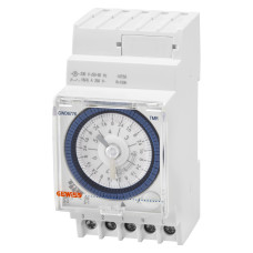 WEEKLY ANALOGUE TIME SWITCH RES.2,5M