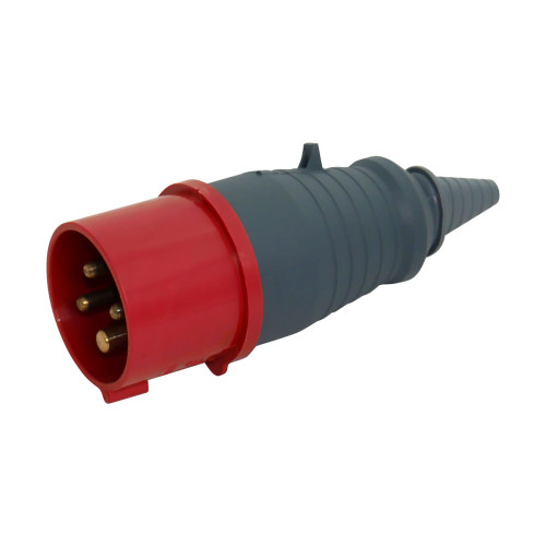 Portable plug 014 16A-6h 400V 3P+PE IP44 UEC