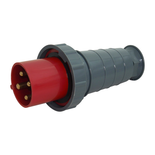 Portable plug 034 63A-6h 400V 3P+PE IP67 UEC