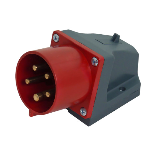 Station plug 525 32A-6h 400V 3P+PE+N IP44 UEC