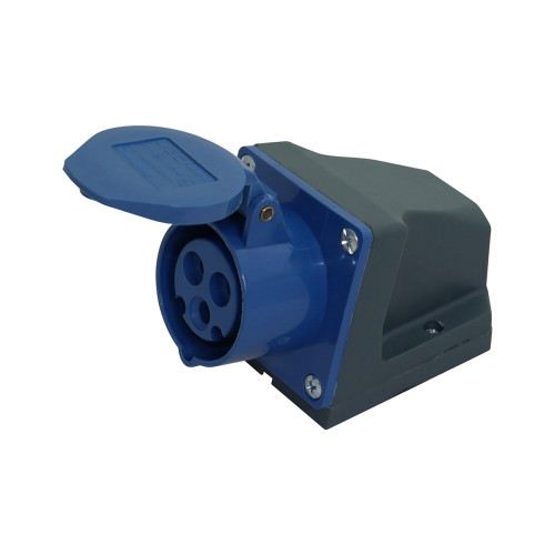 Socket station. 113 16A-6h 230V 2P+PE IP44 UEC