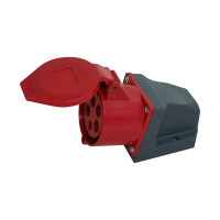 Socket station. 125 32A-6h 400V 3P+PE+N IP44 UEC