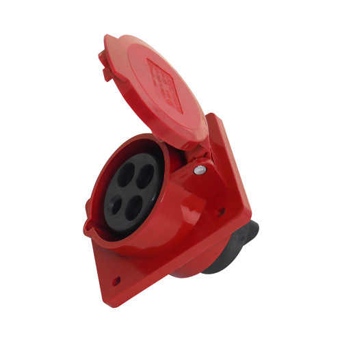 Built-in socket 424 32A-6h 230V 2P+PE+N IP44 UEC