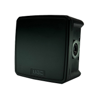 Junction box 75х75х48 mm IP54 black UEC