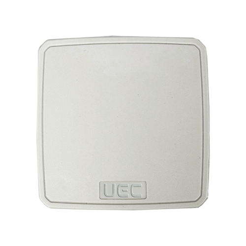 Коробка монтажна для відкритого встановлення 100х100х50 мм (зовн. 115х115х54 мм) IP65 сіра UEC