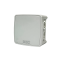Коробка монтажна для відкритого встановлення 100х100х50 мм (зовн. 115х115х54 мм) IP65 із скобами сіра UEC