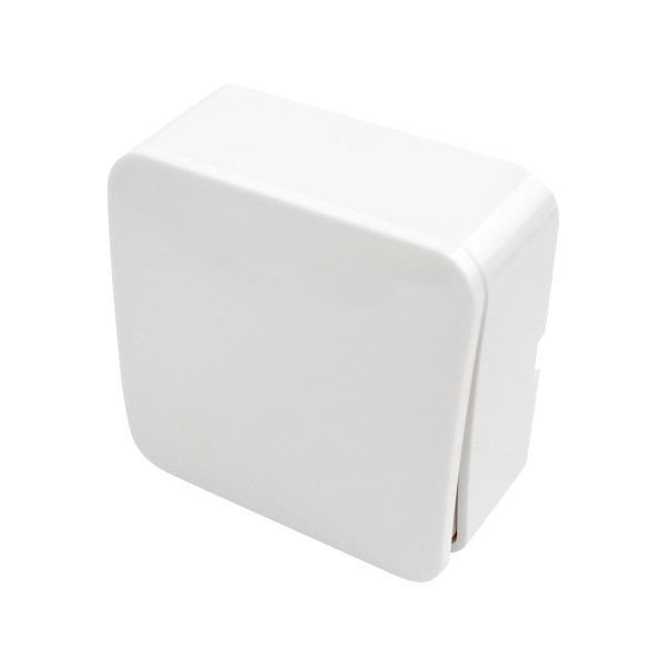 1-gang switch 10A 250V white LINEA