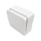 1-gang switch 10A 250V white LINEA