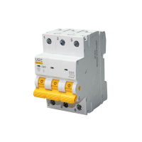 Модульний автоматичний вимикач SB-M10 3P 080A  характеристика C  10кA UEC