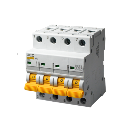 Miniature circuit breaker SB-M8 4P 50A type B 4,5kA UEC