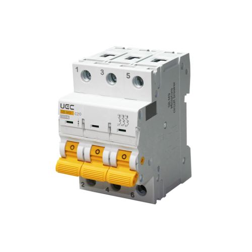 Miniature circuit breaker SB-M9 3P 20A type C 6kA UEC