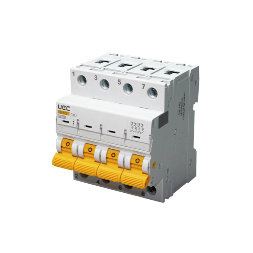 Miniature circuit breaker SB-M9 4P 10A type C 6kA UEC