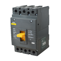 Molded case circuit breaker PCB35  3Р   63А  35кА UEC