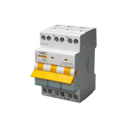 Вимикач-роз'єднувач трипозиційний SB-H09-63 3P 32А UEC