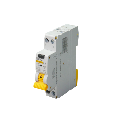 Автомат диференційного захисту SB-R10N 2P C 25A  30mA Tип AC  6kA UEC