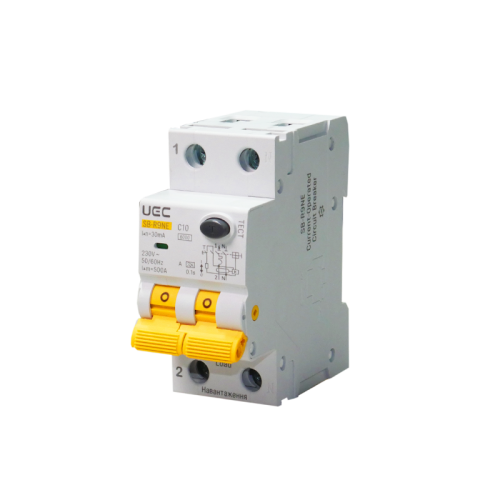 Автомат диференційного захисту SB-R9NE 2P C 10A  30mA Tип A  6kA UEC