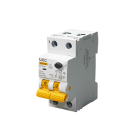 Автомат диференційного захисту SB-R9NE 2P C 16A  30mA Tип AC  6kA UEC