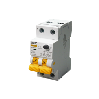 Автомат диференційного захисту SB-R9NE 2P C 20A  30mA Tип A  6kA UEC