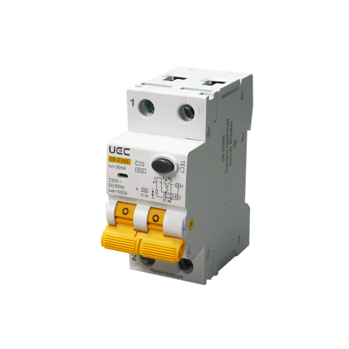 Автомат диференційного захисту SB-R9NE 2P C 20A  30mA Tип A  6kA UEC
