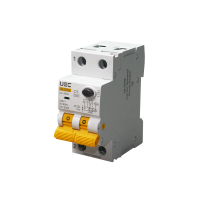 Автомат диференційного захисту SB-R9NE 2P C 25A  30mA Tип AC  6kA UEC