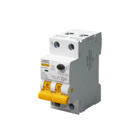 Автомат диференційного захисту SB-R9NE 2P C 63A  30mA Tип AC  6kA UEC