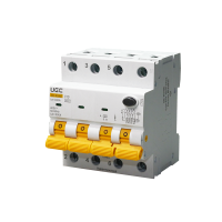 Автомат диференційного захисту SB-R9NE 4P C 10A  30mA Tип A  6kA UEC