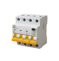 Автомат диференційного захисту SB-R9NE 4P C 16A  30mA Tип A  6kA UEC