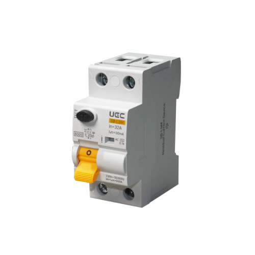 Пристрій захисного відключення SB-L9M 2P 32A  30mA Tип AC  6kA UEC