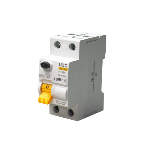 Пристрій захисного відключення SB-L9M 2P 63A  30mA Tип AC  6kA UEC