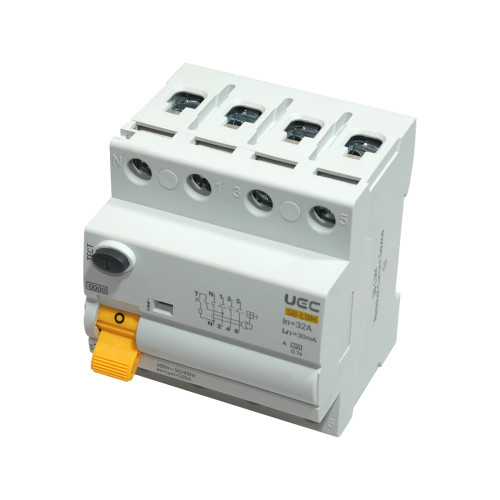 Residual Current Device SB-L9M 4P 32A  30mA Type A 6kA UEC
