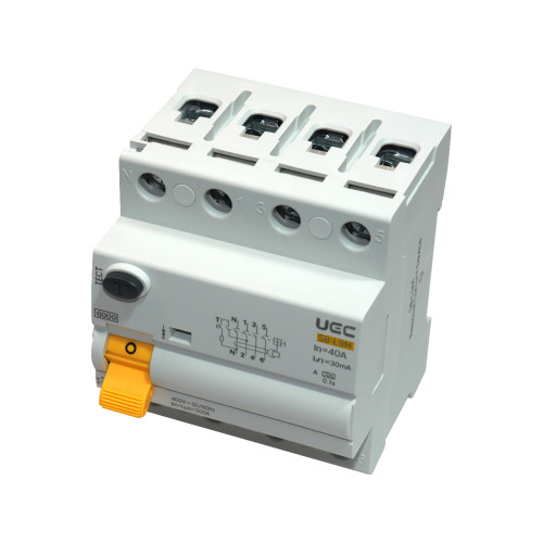 Residual Current Device SB-L9M 4P 40A  30mA Type A 6kA UEC