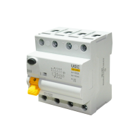 Пристрій захисного відключення SB-L9M 4P 100A  30mA Tип AC  6kA UEC