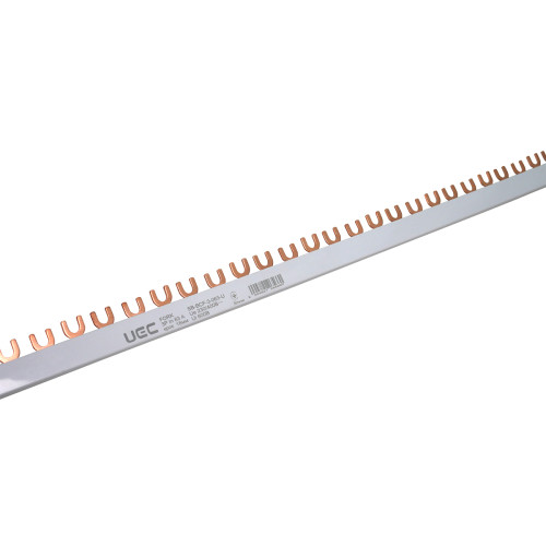 Шина з'єднувальна FORK (вилка) 3P 63А довжина 1м UEC