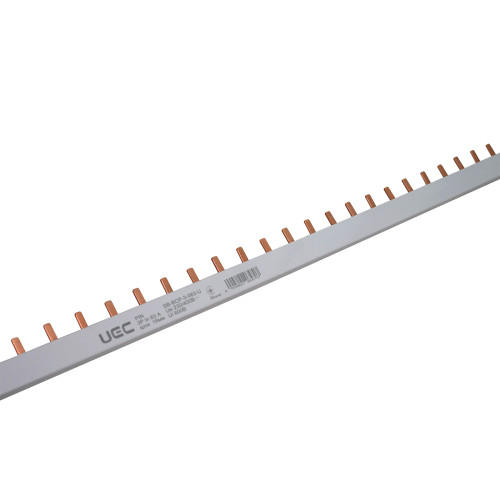 Шина з'єднувальна PIN (штир) 3P 63А довжина 1м UEC