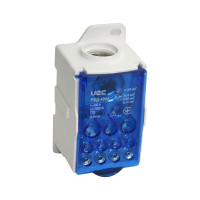 Distribution block on DIN-rail RBD-400A UEC