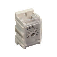 Розподільчий блок прохідн. РБДп-35 125/50А DIN 1х35-4х6мм2 UEC