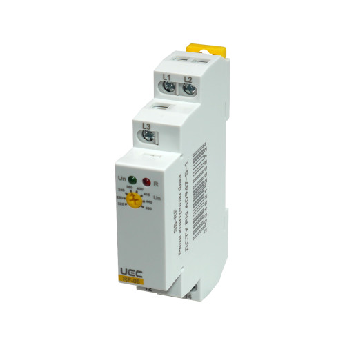 Phase relay RF 08 3-phase 220–460 V AC UEC