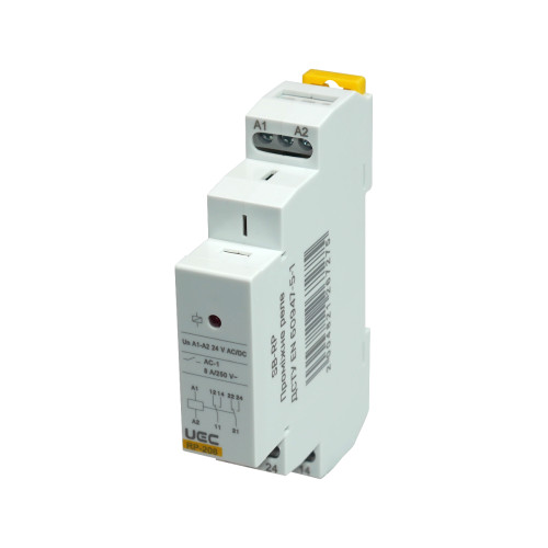 Intermediate relay RP 2 contacts (8A) 24 V AC/DC UEC