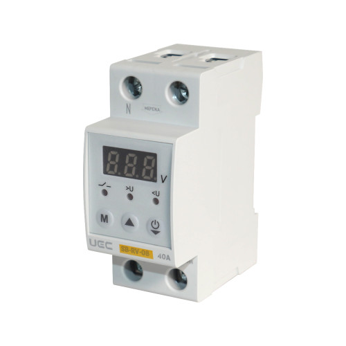 Voltage relay SB-RV-08 2P 40A UEC