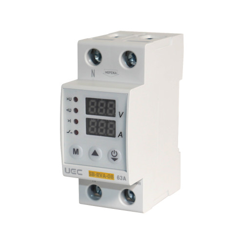 Voltage relay SB-RVA-08 2P 63A UEC