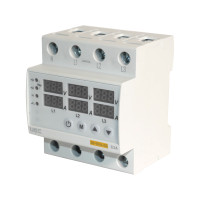 Voltage relay SB-RVA-08 4P 63A UEC