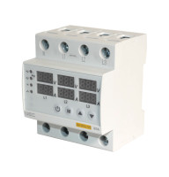 Реле напруги та струму SB-RVA-08 4P 80A UEC