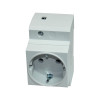 Schuko socket for DIN-rail UEC