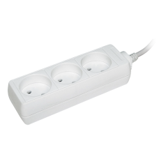 Extension cord P3 3 sockets 2Р/5m 2х0.75mm2 10A/250V STANDART UEC