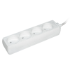 Extension cord P4 4 sockets 2Р/1,5 m 2х0.75mm2 10A/250V STANDART UEC