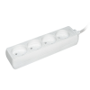 Extension cord P4 4 sockets 2Р/5m 2х0.75mm2 10A/250V STANDART UEC