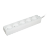 Extension cord P5 5 sockets 2Р/3m 2х0.75mm2 10A/250V STANDART UEC