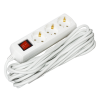 Extension cord P03V 3 sockets 2P+PE/7m 3х1mm2 10A/250V on/off ECO UEC