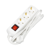 Extension cord P03V 3 sockets 2P+PE/1,5m 3х1mm2 10A/250V on/off ECO UEC