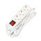 Extension cord P03V 3 sockets 2P+PE/1,5m 3х1mm2 10A/250V on/off ECO UEC